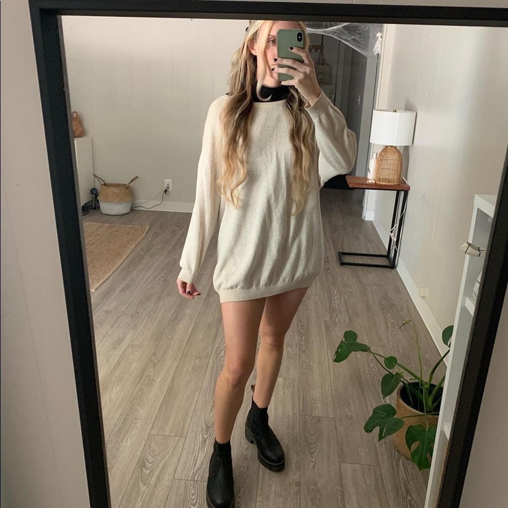 Cream colored tan long sleeve